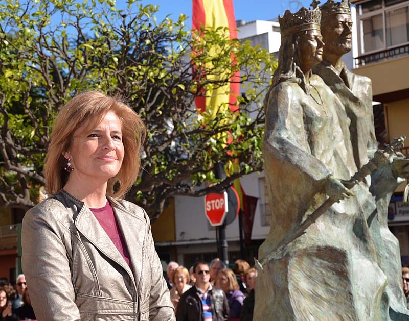 Fuengirolas borgmästare Esperanza Oña har en förlegad historiesyn. Foto: Ayto de Fuengirola